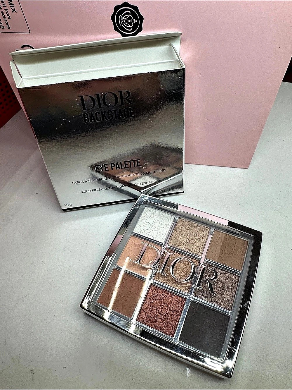 Dior Backstage Eye Palette 9-Color Eyeshadow Palette NWT